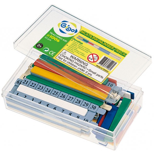 Multilink Number Track - Gigo Teaching Aids