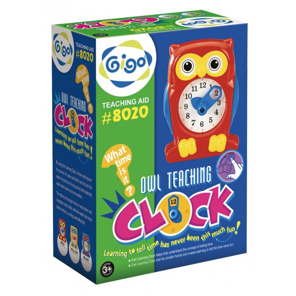 Owl Teaching Clock - Gigo Teaching Aids