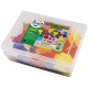 Plastic Pattern Block + Pattern Block Circuler Work Tray + Triangular Work Tray 