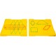Double sided Geoboard 11 x 11 ( 1 Dus isi 8pcs)
