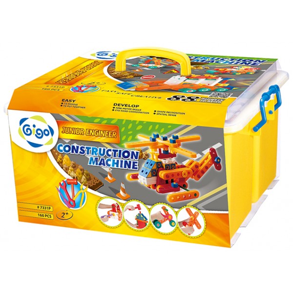 Junior Engineer Construction Machines - Gigo Construction Toys