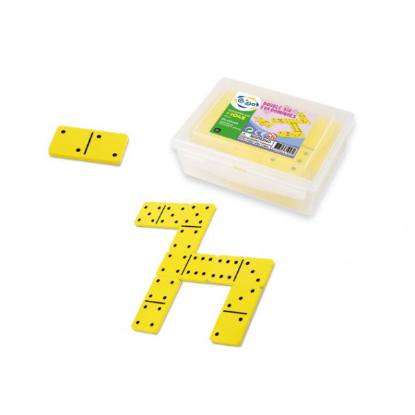 Double Six Eva Dominoes - Gigo Teaching Aids