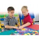 Pattern Blocks Circular Work Tray - Gigo Teaching Aids