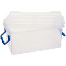 Plastic Bin With Lock (M)