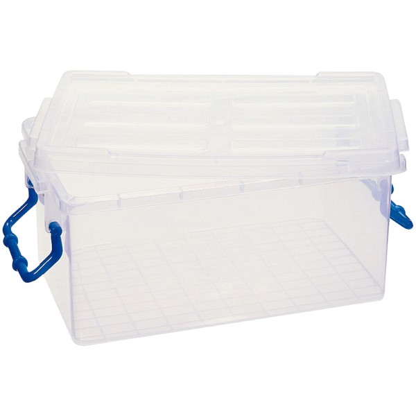 Plastic Bin With Lock (M) - Gigo