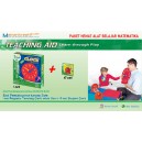 Paket Hemat Alat Pembelajaran Belajar konsep jam : 1 Standing Magnetic Clock for Teacher + 10 Student Clock